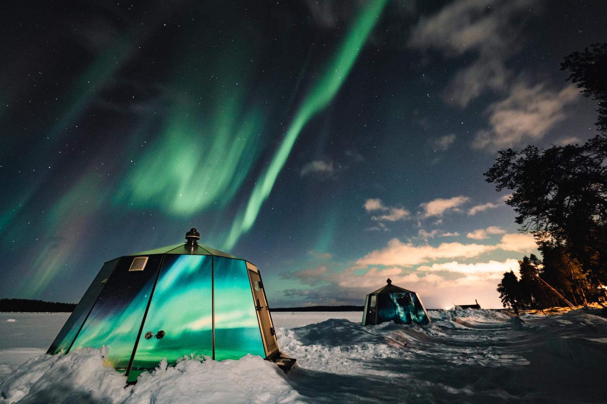 Aurora Nest - Eco Glass Igloo Hotel Rovaniemi Buitenkant foto